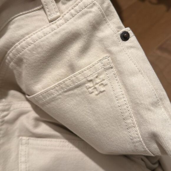 Tory Burch Slim Jean Soft Oatmeal - Picture 6 of 6